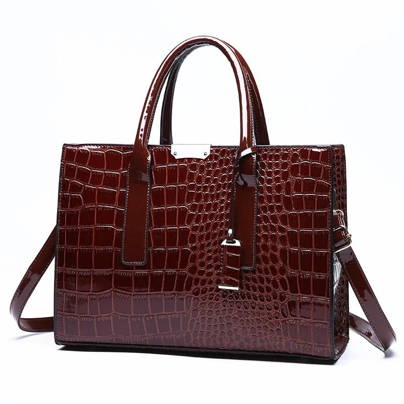 Jumbocorner Crocodile Print Women Handbag - Jumbocorner.com